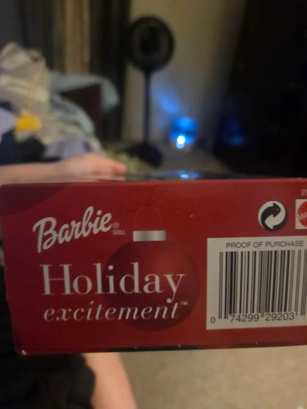 Holiday Excitement Barbie 2001 MIB